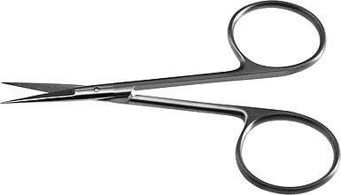 STORZ Iris Scissors 28mm Pointed Straight | E3404 | Storz Ophthalmics